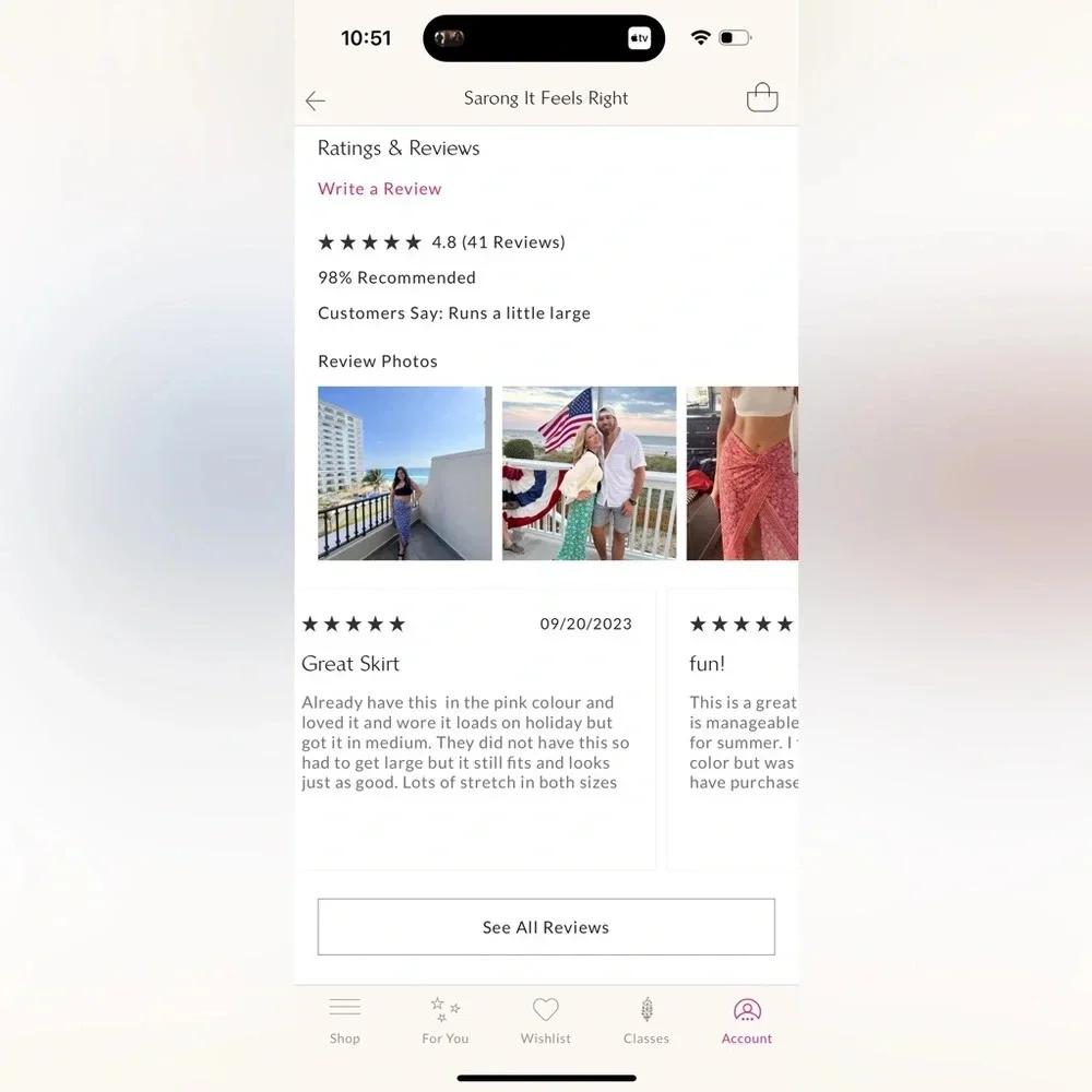 Free People Sarong It Feels Right - Size L - Picture 6 of 9